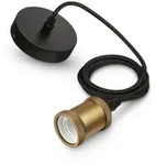 Philips Pendelleuchte in Gold f&uuml;r dekorative Leuchtmittel