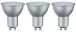 3er-Pack GU10 Paulmann 28430 LED Reflektor 6.5W wie 40W 2700K warmes Licht mit