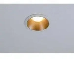 Paulmann 93405 Einbauleuchte Cole Coin 3StepDim rd starr LED 6.5W 2700K wei&szlig;/gold