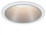 Paulmann 93398 EBL Cole rund starr max 1x10W GU10 230V wei&szlig; matt/silber