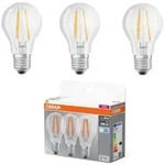 3er Pack Osram LED BASE E27 Filament Leuchtmittel 6,5W wie 60W neutralweisses Licht