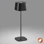 Minimalistische Helestra LED Akku Tischleuchte KORI f&uuml;r Innen & Au&szlig;en...