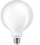 Helle Philips E27 LED Globe G125 Lampe 13W wie 120W opalweiss mattierte Kugel