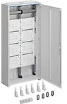 Hager Komplettschrank, Multimedia, univers Z, 1100x550x205 mm, IP44, SKII, 2--fe
