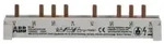 ABB PS4/8 Phasenschiene 4Ph., 8 Pins, 10mm2 Phasenfolge L1-L2-L3-N-L1-L2-...