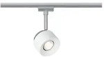 Paulmann 95373 URail Spot Pane 1x7W Wei&szlig;/Chrom matt 230V Metall/Kunststoff dimmbar