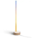 Philips Hue Gradient Signe Tischleuchte Oak in Wei&szlig; - minimalistisch & schlank