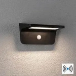 Paulmann 94505 Outdoor Solar & Akku Wandleuchte Solveig 600lm IP44 3000K mit Sensor
