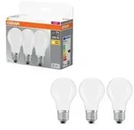 3er Pack OSRAM LED BASE E27 Lampe matt 7,5W wie 75W warmwei&szlig;