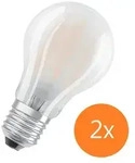2er Pack OSRAM E27 LED STAR Classic Leuchtmittel matt 11W wie 100W warmwei&szlig;es Licht