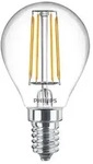 Philips LED Filament E14 LED-Leuchtmittel in Tropfenform 4W wie 40W warmwei&szlig;es...