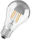 OSRAM E27 LED Kopfspiegel Lampe STAR Filament silver 6,5W wie 50W warmwei&szlig;es Licht