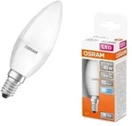 OSRAM E14 LED Kerzenlampe STAR matt 4,9W wie 40W neutralwei&szlig;es Licht