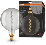 OSRAM LED VINTAGE E27 Gl&uuml;hlampe Globe 200 SMOKE dimmbar 4,8W wie 16W extra