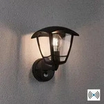 Paulmann 94647 Klassische Au&szlig;enwnadleuchte Curved mit Bewegungsmelder IP44