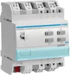 Hager KNX Schalt-/Jalousieaktor 4/2fach,16A, f&uuml;r Jalousiesteuerung