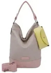 Fritzi aus Preu&szlig;en Schultertasche Canvas Izzy07 Olga Hobo Bag Sand beige - Beige