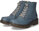 Rieker Stiefeletten Damen Kunstleder Blau Gr&ouml;&szlig;e: 36 - Blau - 36