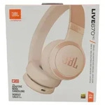 JBL Live 670 NC Bluetooth On-Ear-Kopfh&ouml;rer mit Noise-Cancelling, Sandstein - Beige