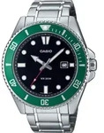 Casio MDV-107D-3AVEF Collection Men Taucher Uhr 20ATM - Silber