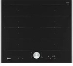 Neff N 90, Schwarz, Integriert, 60 cm, Zonen-Induktionskochfeld, 4 Zone(n), 4 Zone(n)
