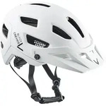 BLACK CREVICE - Damen & Herren MTB - Fahrradhelm - ENDURO | Farbe: Wei&szlig; | Gr&ouml;&szlig;e: