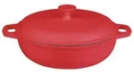 GSW Gusseisentopf, 30 cm Durchmesser, rot - Rot