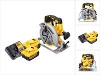DeWalt DCS 570 M2 Akku Handkreiss&auml;ge 18 V 184 mm Brushless + 2x Akku 4,0 Ah +