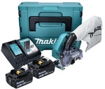 Makita DCC 500 RTJ Akku Diamantschneider 18 V 125 mm Brushless + 2x Akku 5,0 Ah...