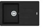 Franke Maris Basis Einbausp&uuml;le Fragranitsp&uuml;le BFG 611-78 Black Matt Drehknopf...