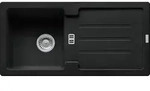 Franke Smart Strata Einbausp&uuml;le Fragranitsp&uuml;le STG 614-86 Onyx Handbedienung...