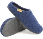Gottstein Filz-Pantoffel ALP- COMFORT mit Kork-Einlegesohle Ink Blue ,42 - 42