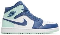 Air Jordan 1 Mid Mystic Navy Mint Foam - EU: 45