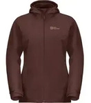 Jack Wolfskin Damen Moonrise 3in1 Jacke dark maroon XS - Braun - XS