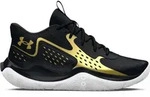 Under Armour Jet '23 Black-Metallic Gold-Metallic Gold Gr&ouml;&szlig;e EU 44,5 -...