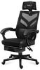 huzaro Combat 5.0 | Gaming Stuhl Ergonomischer Bürostuhl PC-Stuhl | Fußstütze