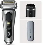 Braun Series 9 Pro+ Elektrorasierer, Reinigungsstation, Rasierer-Ladeetui