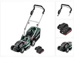 Metabo RM 36-18 LTX BL 36 Akku Rasenm&auml;her 36 V ( 2x 18 V ) LTX Brushless + 2x...