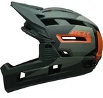 Bell Helmets Super AIR R MIPS, Integralhelm, Formenbau, Helmvisier, Matt - Gr&uuml;n