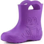 Ladeheid Eva Kinder Jungen M&auml;dchen Gummistiefel Regenschuhe LA-CA-01 (Lilla, 22/23
