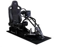 SIM Racing Cockpit Seat Pro Sim Rig SCHWARZ | Gaming Simulator Cockpit 