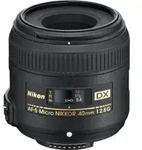 Nikon AF-S DX Micro NIKKOR 40mm f/2.8G, Makroobjektiv, 9/7, 40 mm, Nikon F, Autofokus