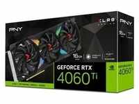PNY GeForce RTX 4060Ti 16GB GDDR6 XLR8 Gaming VERTO Overclocked Edition DLSS 3 3xDP -