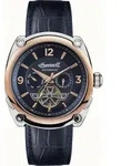 Ingersoll I01101B The Michigan Automatik Herrenuhr 45mm 5ATM - Blau