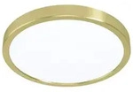 EGLO Fueva 5, 1 Gl&uuml;hbirne(n), LED, 3000 K, 2400 lm, IP20, Geb&uuml;rsteter Stahl, Wei&szlig;