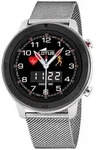 Lotus Herren Uhr Multifunktion Edelstahl Leder silber schwarz UL50021/1 - Silber