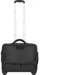 Dermata 2 Rollen Businesstrolley 44 cm Laptopfach - Schwarz