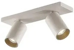Arcchio Strahler Brinja, wei&szlig;, eckig, &Oslash; 6 cm, 2-flg., GU10 - Wei&szlig;
