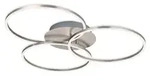 LED Deckenleuchte Dimmbar Memoryfunktion 40W silber Metall-Kunststoff Briloner -