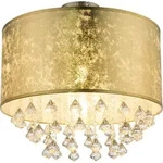 Globo Lighting Deckenleuchte Metall Nickel matt, 1x E27 - Silber